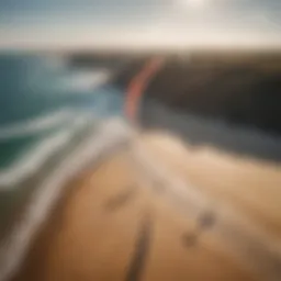 Aerial View of Core Kites in Action