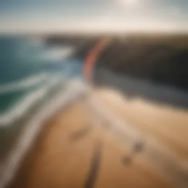 Aerial View of Core Kites in Action