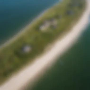 Aerial View of Texel's Coastal Wildlife Sanctuary