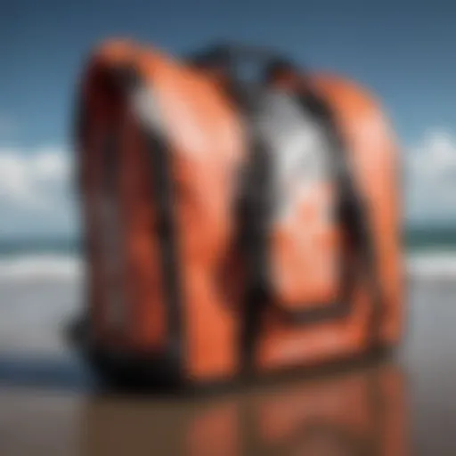 Durable construction of Airtech bags for kitesurfing