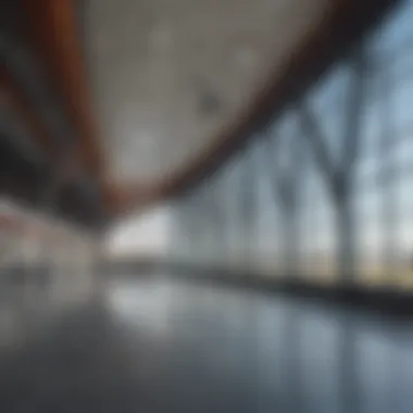 Architectural marvel of Bridgeport Airport terminal