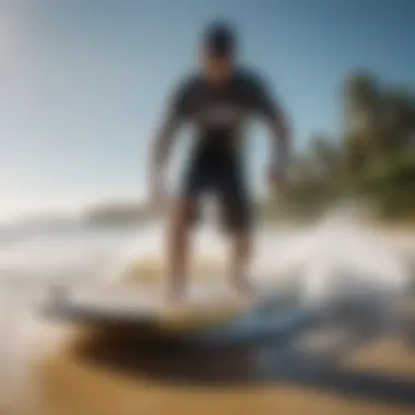 High-performance boogie board for larger riders