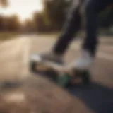 Innovative Boosted Loaded Skateboard Design