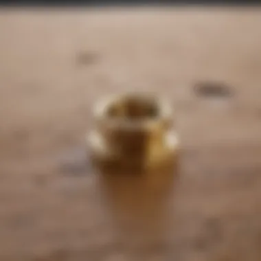 Brass T nuts in construction setting