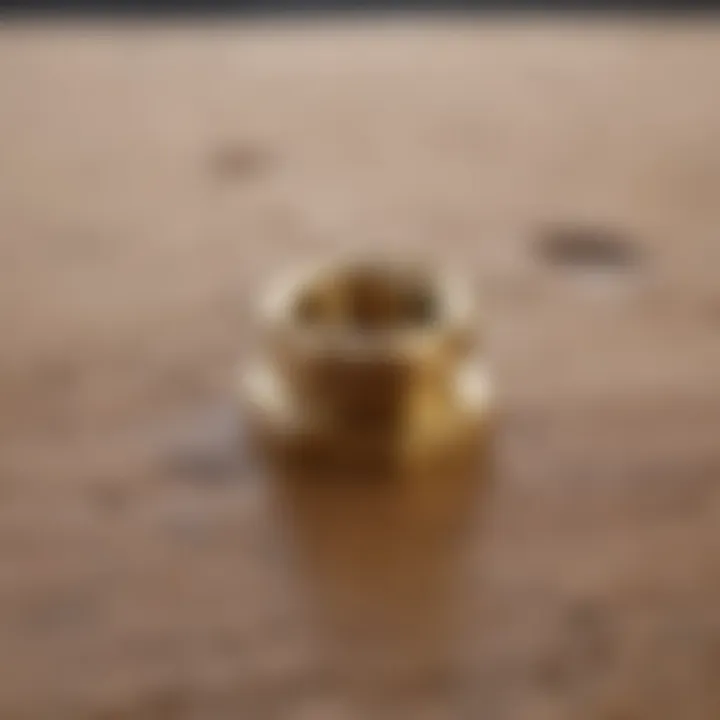 Brass T nuts in construction setting