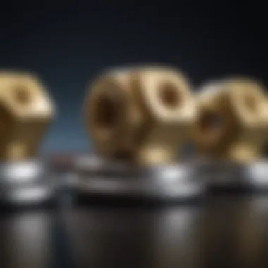 Brass T nuts in industrial machinery