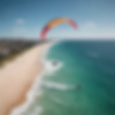 Breathtaking Aerial View of Mac Kite Enthusiasts