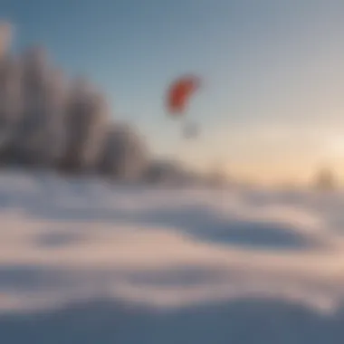 Breathtaking Winter Scene in Pasco, WA