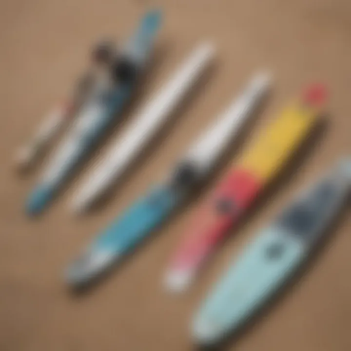 Comparison chart of Cabrinha Stylus with other kiteboards in the market