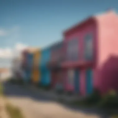 Colorful Architecture of Îles de la Madeleine