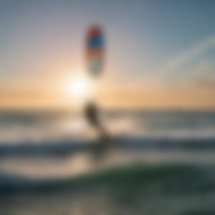 Breathtaking Kiteboarding Scene in Corpus Christi