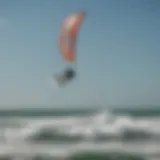 Magnificent Kiteboarding Stunt in Corpus Christi