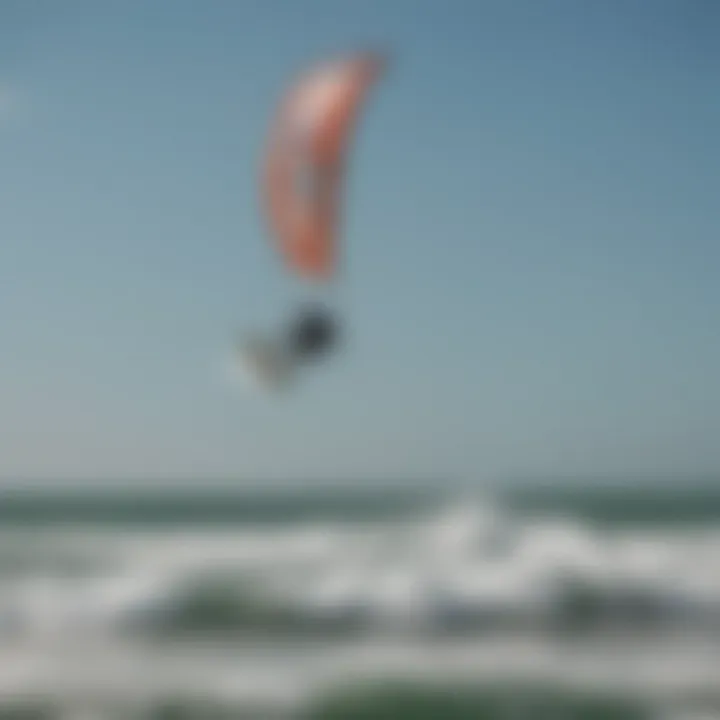 Magnificent Kiteboarding Stunt in Corpus Christi