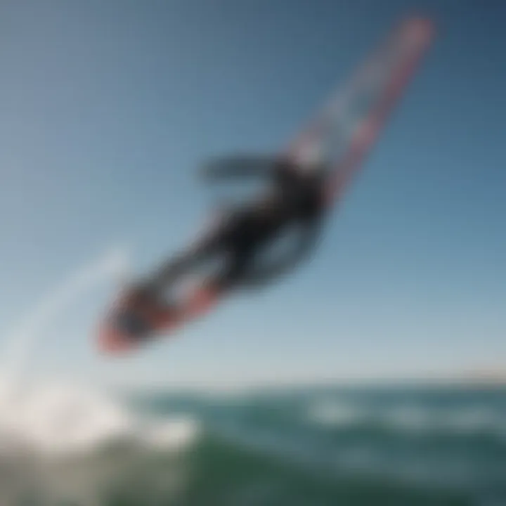 Durability improvement through carbon high modulus in kiteboarding