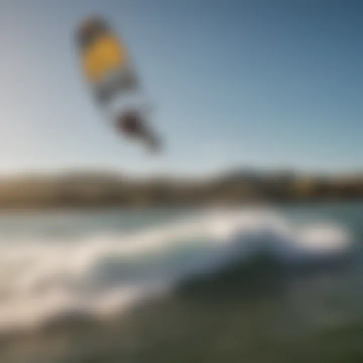 Dynamic Sonic Kiteboarding Experience