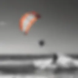 Abstract depiction of the Duotone 12m kite in action