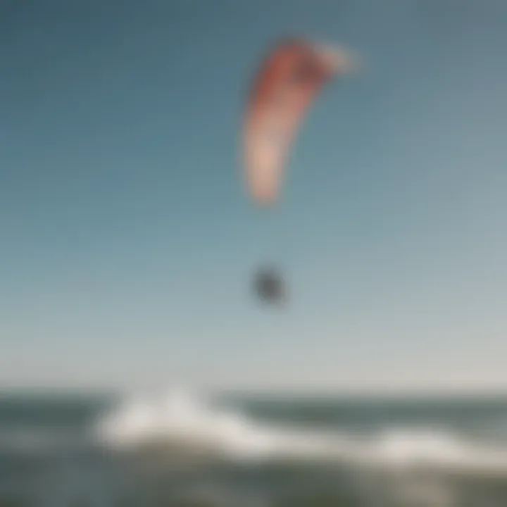 Artistic representation of beginners and seasoned riders using the Duotone 12m kite