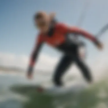 Dynamic flexibility for kitesurfing maneuvers