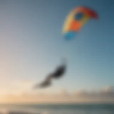 Vibrant kites soaring against the azure sky at Cabarete Beach