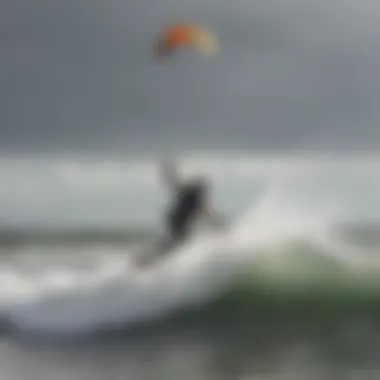 Kitesurfing in San Diego - Windy Weather Conditions