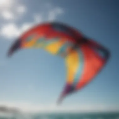 Close-up of Liquid Force Kite's innovative design and craftsmanship