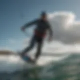 Patagonia Yulex kitesurfing gear in action