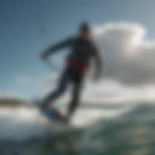 Patagonia Yulex kitesurfing gear in action