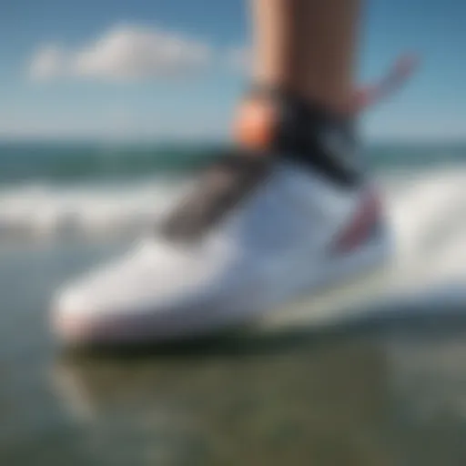 Innovative windsurfing shoe design for optimal performance