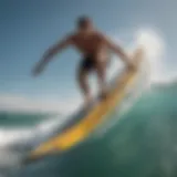 Exquisite Naish Wing Surfing Board in Motion