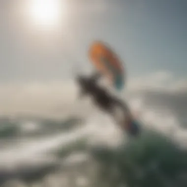 Understanding Common Mistakes Visualization of common mistakes in kitesurfing flips