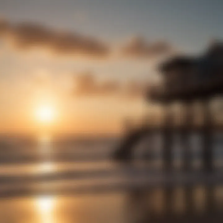 Sunset view from Galveston Fishing Pier