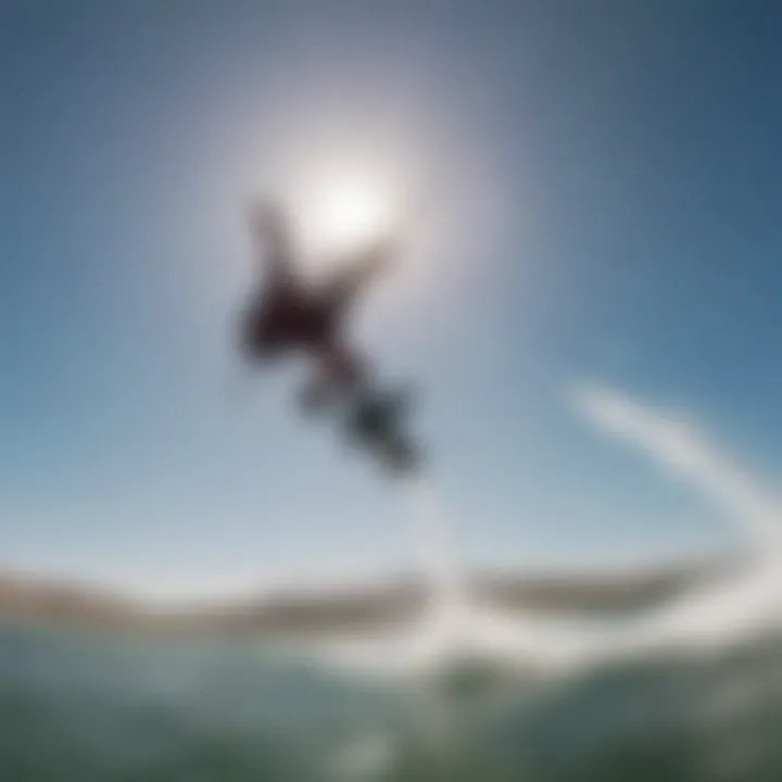 GoPro Line Mount Capturing Thrilling Kiteboarding Moments