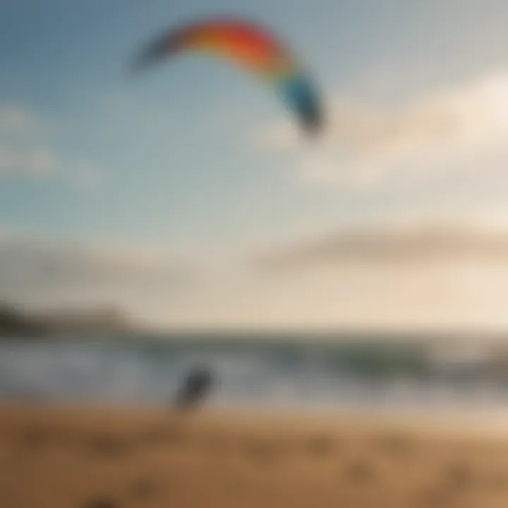 An array of kites showcasing different shapes and sizes, suitable for various wind conditions