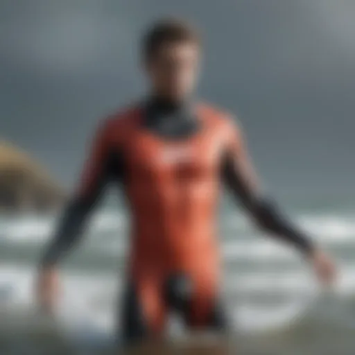 Innovative wetsuit material being tested