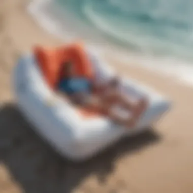 Inflatable Lounger Relaxation