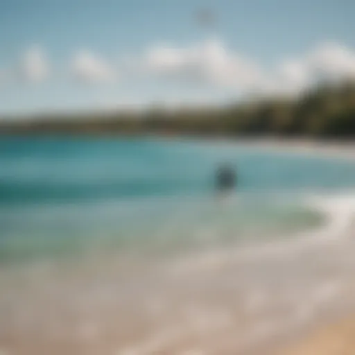 Kitesurfers enjoying the vibrant waters of Kite Beach