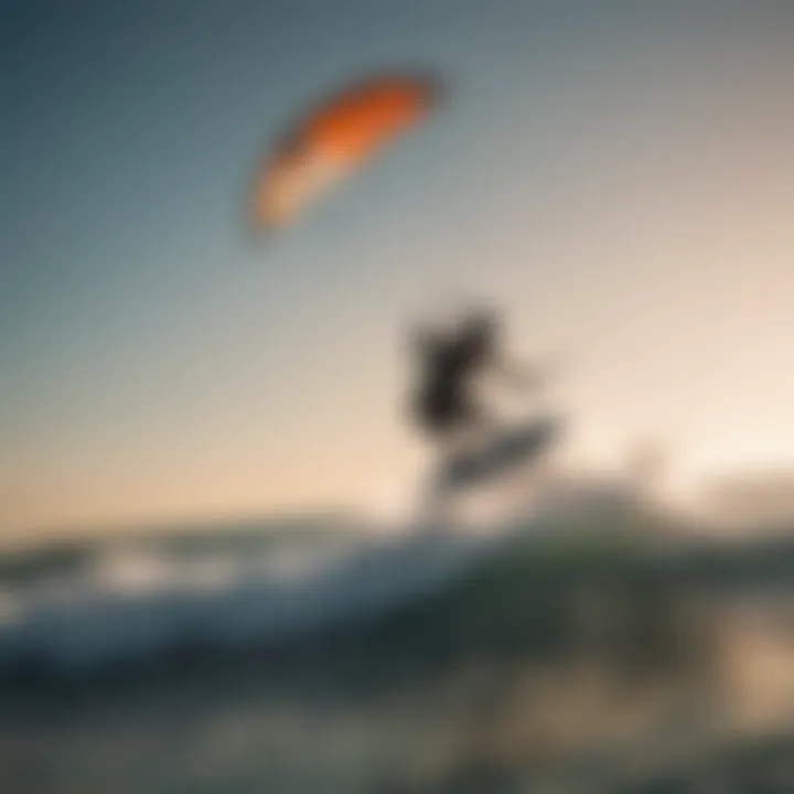 Insurance policy document with kite surfing imagery