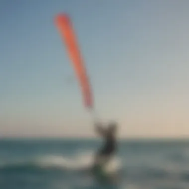 Safety considerations highlighted for using kiteboard bars effectively and securely.