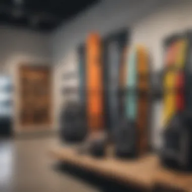 Kitesurf Equipment Lineup in Miami Store