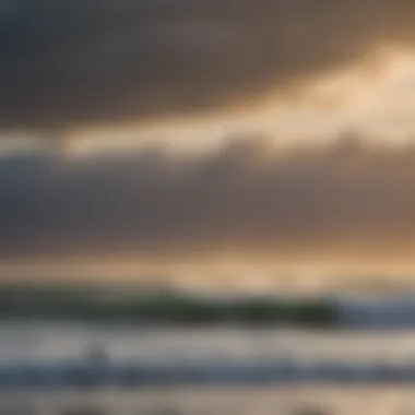 Kitesurfers Riding Waves under Majestic Dakhla Sky