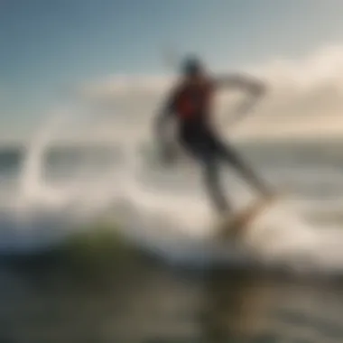 Kitesurfing in Alameda