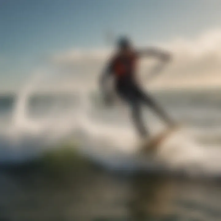 Kitesurfing in Alameda