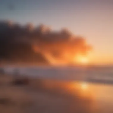 A vibrant community of kitesurfers enjoying a beach bonfire