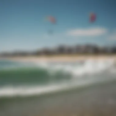 Kitesurfing Community at West Dennis Beach