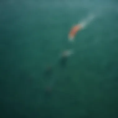 Kitesurfing in Crystal Clear Waters