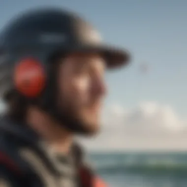 Protective headgear for kitesurfing