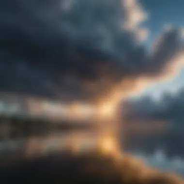 Majestic Cloud Formation over Lake Worth