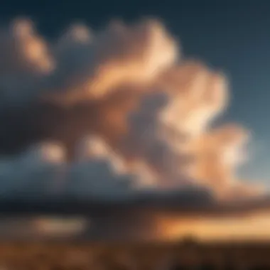 Majestic Cloud Formations over Whitney TX