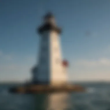 Majestic Lighthouse Amidst Annapolis Radar