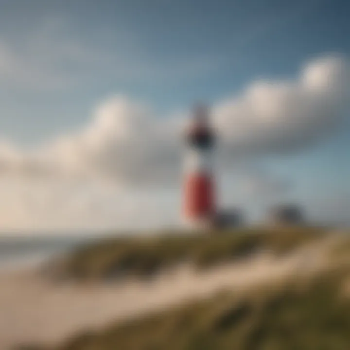 Majestic Lighthouse overlooking Texel Island